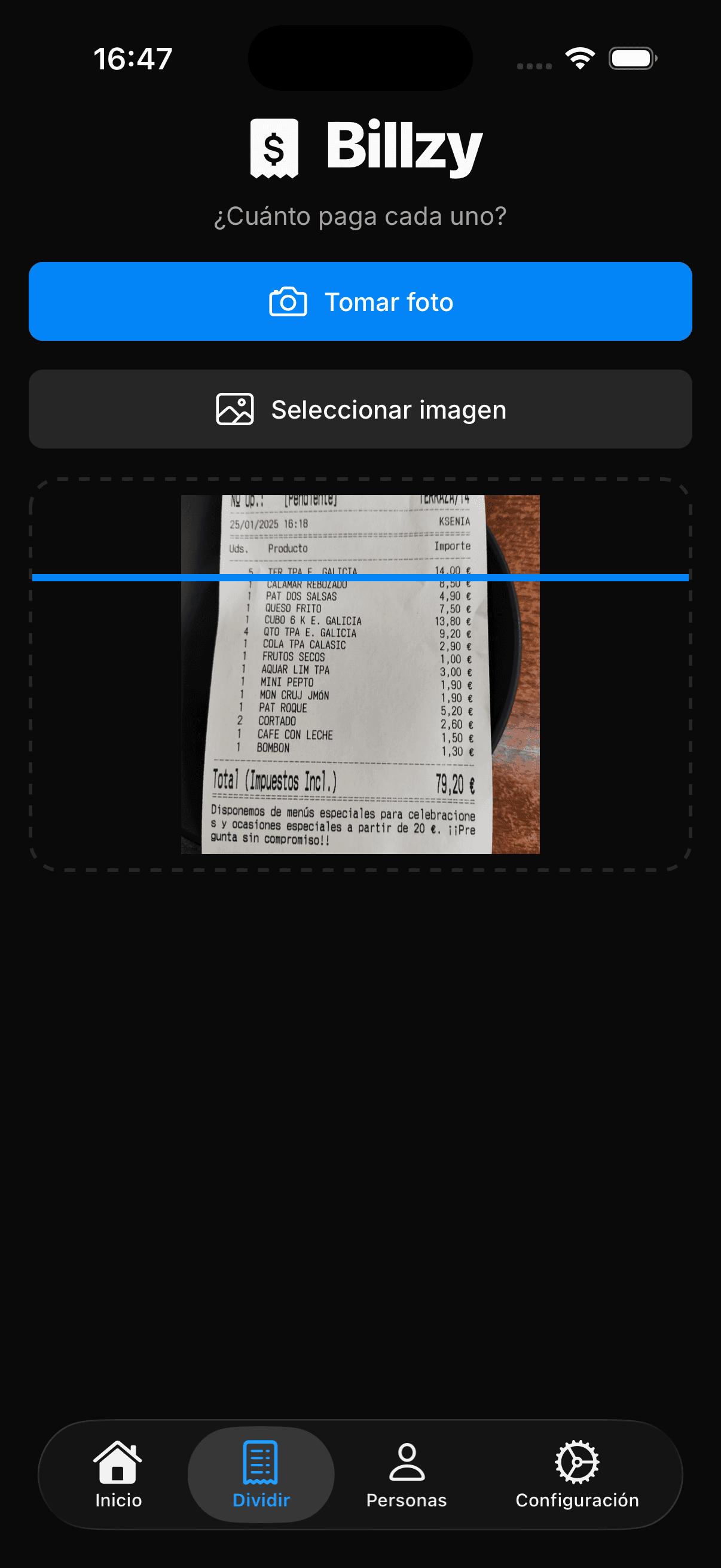 Snap Receipt